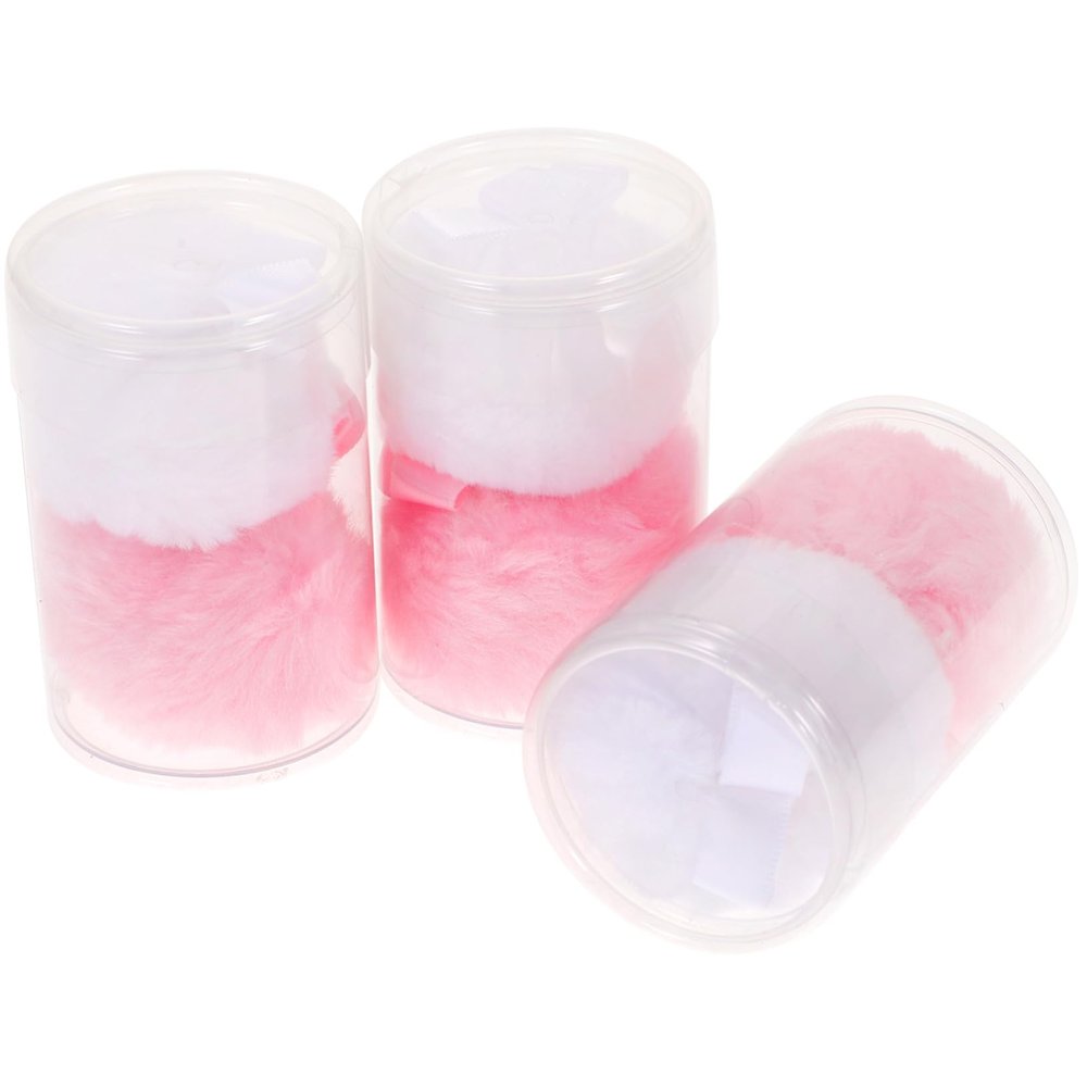 BATHVEVE 6Pcs Fluffy Loose Powder Makeup Soft Cosmetic Accessories for Women for Home and Salon Use present for Birthdays and Special Occasions