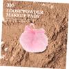 BATHVEVE 6Pcs Fluffy Loose Powder Makeup Soft Cosmetic Accessories for Women for Home and Salon Use present for Birthdays and Special Occasions view 3