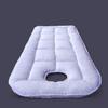 Spa Massage Table Pad Massage Table Pad Cover with Elastic Band Lash Bed Topper Comfortable Mattress Topper for Massage Bed Mattress with Hole for Beauty Square Head (White(R),60 * 185cm) view 1