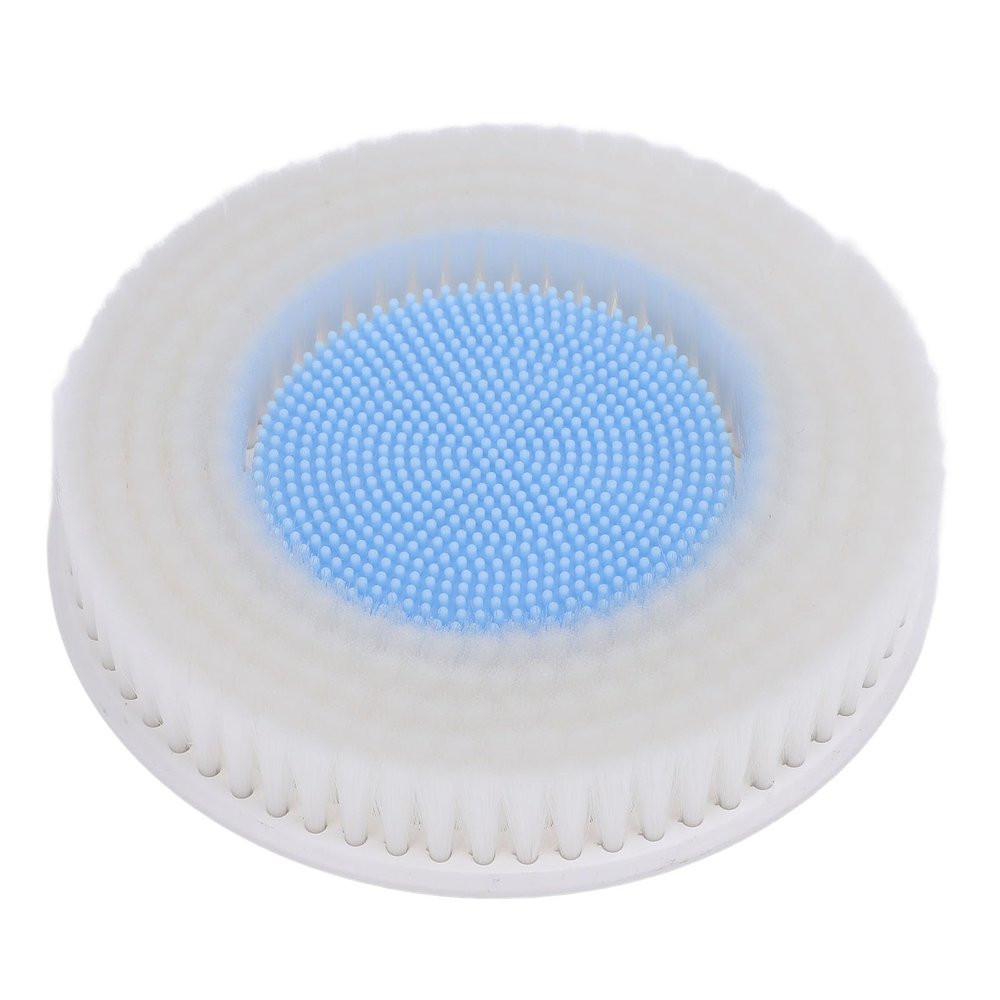 Wall Mounted Electric Back Scrubber Replacement Head Gentle Soft Brush Deep Cleansing Exfoliating for Sensitive Normal Dry Skin ABS Material Large Brush Head