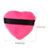 AUTSUPPL 8Pcs Heart Shape Makeup Puff Soft Facial Powder Puff with Strap for Loose Body Powder Lightweight Washable Smooth Touch Beauty Sponges view 2
