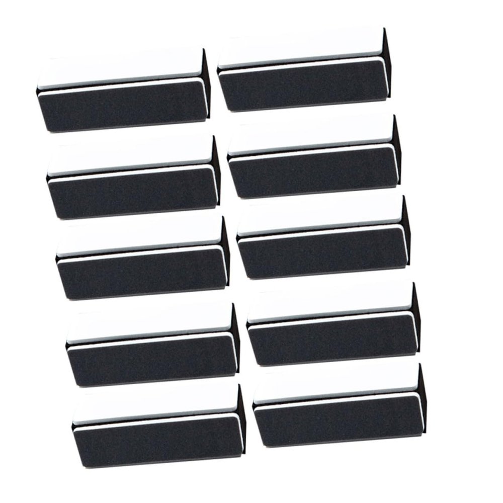 CTIRCHIU 10pcs Bodhi Polishing Blocks 4-Sided Sanding Buffers for Nail Art Walnut and Amber Polishing Sponge for Crafts and Artwork Finishing