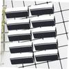 CTIRCHIU 10pcs Bodhi Polishing Blocks 4-Sided Sanding Buffers for Nail Art Walnut and Amber Polishing Sponge for Crafts and Artwork Finishing view 4