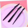 WOFASHPURET 3pcs Stainless Steel Eyebrow Razor Set Portable Eyebrow Trimmer Makeup Tool Kit Non-slip Grip Travel-friendly for Women Girls view 2