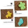 CALLARON 50Pcs Cartoon Plastic Hairpins for Colorful Headdresses and Barrettes with Heart Flower Bow Butterfly Styles Cute Hair Supplies for Photography and Everyday view 3