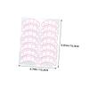 BATHVEVE 50sheets False Eyelash Holder Tape for Lash Extensions Lash Mapping Chart Beauty Tool view 2