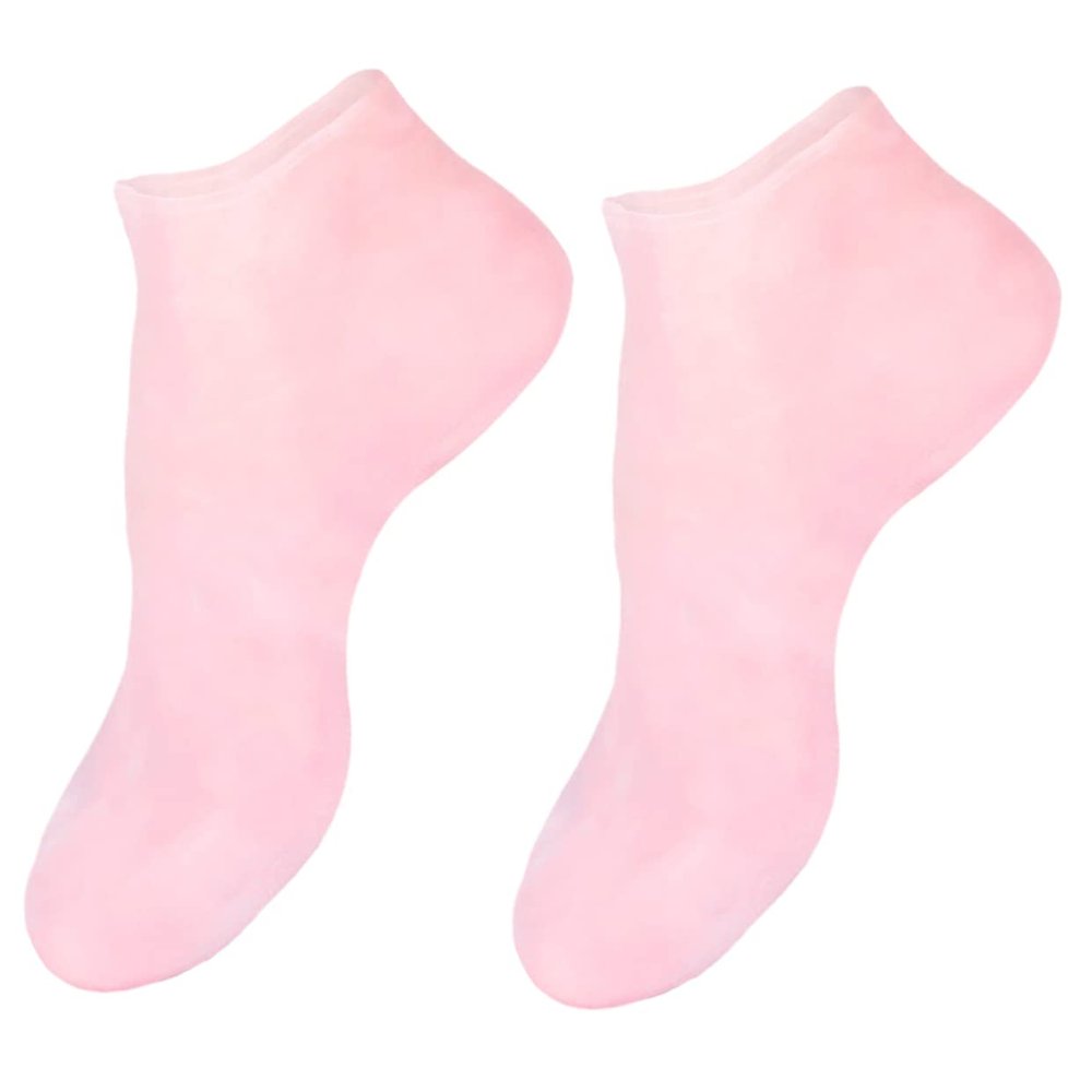 BATHVEVE 1Pair Moisturizing Cracking Socks for Soft Feet Sebs Sole Pads for and Hydration Season and Care