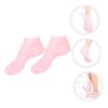 BATHVEVE 1Pair Moisturizing Cracking Socks for Soft Feet Sebs Sole Pads for and Hydration Season and Care view 2