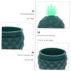 DEARMAMY Pineapple Silicone Face Mold Skin Massage Tool for Cooling Face Eyes Durable Skin Friendly Design for Morning Swelling Relief Pore view 2