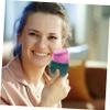 DEARMAMY Pineapple Silicone Face Mold Skin Massage Tool for Cooling Face Eyes Durable Skin Friendly Design for Morning Swelling Relief Pore view 3