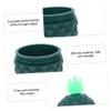 DEARMAMY Pineapple Silicone Face Mold Skin Massage Tool for Cooling Face Eyes Durable Skin Friendly Design for Morning Swelling Relief Pore view 4