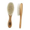 BESTYASH Dense Wool Beard and Brush with Curved Handle for Household and Barber Shop Use for Cleaning Cut Hair and Residue Compatible with Shampoo and Beard Oils view 1