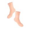 Abaodam 1pair Moisturizing Gel Foot Socks Honeycomb Cushioning Soft and Comfortable Overnight Hydrating Socks for Dry Cracked Feet Reusable for Home Office Travel view 1