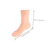 Abaodam 1pair Moisturizing Gel Foot Socks Honeycomb Cushioning Soft and Comfortable Overnight Hydrating Socks for Dry Cracked Feet Reusable for Home Office Travel view 2