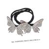 CALLARON Butterflies Hair Bun Maker Crystal Design Easy-to-Use Hair Bun Tool for Women for Casual or Formal Hairstyles view 2