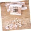 Healvian 100pcs Double Headed Cotton Sticks Wooden Cotton Swabs Gentle Skin for Beauty Body view 2