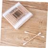 Healvian 100pcs Double Headed Cotton Sticks Wooden Cotton Swabs Gentle Skin for Beauty Body view 4
