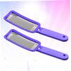 DEARMAMY 2pcs Callus Pedicure Tool Foot File Sharpener Dead Skin Remover Foot Grinding Tool Heel Scraper Random Color view 4