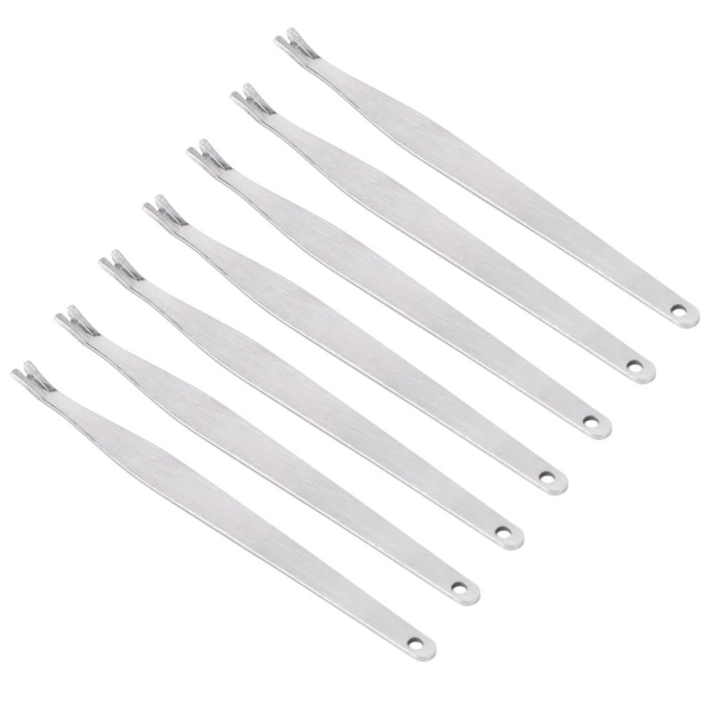 Beavorty Stainless Steel Dead Skin Forks 40PCS Manicure Tools for Home and Salon Cuticle Trimmers and Removers for Nail Care