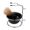 COMPUKAS Shaving Soap Bowl Durable Plastic Shaving Mug for Smooth Lathering Unbreakable Design view 4