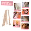 Beaupretty 150pcs Wax Stick Blue Soft Removal Facial Applicator Sticks Away Silky Strip Clean Hair Wax Spatulas Wooden view 4