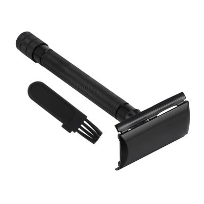 LOLIPPYY Razor for Men Reusable Double Edge Shaving Razor with Ergonomic Skin Friendly Design for Beard Trimming and Facial Shaving