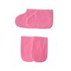 Beaupretty 2pairs Paraffin Wax Mitts and Booties of Gloves Foot Straps for Warmth and Moisturizing Treatment and Washable view 2