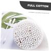 Happyyami 600Pcs Double Head Cotton Stick Swabs for Makeup Cleaning Daily Use Pointed Applicators for Hard to Reach Areas Convenient Travel Packaging view 3