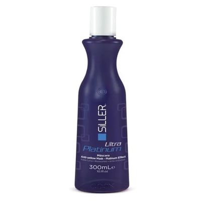 Beox Ultra Platinum Anti-Yellow Hair Siller, Platinum Effect Treatment for Blonde Hair, 300mL