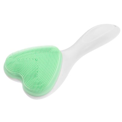 BATHVEVE Manual Cleansing Brush Face Scrubber Exfoliator Silicone Facial Cleansing Brush