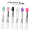 Vaguelly 6pcs Silicone Eye Shadow Brush Makeup Brushes Blending Applicator Shimmer Contour Compact Portable view 2