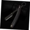 BESTYASH Folding Manual Razor for Men Stainless Steel Beard Trimmer Ergonomic Grip Professional Barber Shaving Tool for Close Shaving view 4