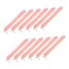 BATHVEVE 12pcs Flexible Hair Curlers Perm Rods for Women Colorful Wave Curling Tools for Short and Long Hair Styling No Heat Required view 1