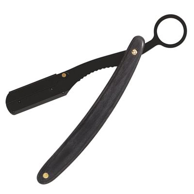 CTIRCHIU Vintage Handle Barber Razor Multipurpose Manual Shaving Tool for Men Professional Beard Edging Durable for Home and Salon Use