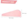 Beaupretty 3pcs Hair Towel Wraps Coral Fleece Dry Hair Caps for Women Fast Absorbent Reduces Frizz Lightweight and Easy to Use view 2