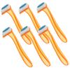 OSOLADY 6Pcs Women's Hair Razor Set Underarm Leg Bikini Shaver Intimate Hair Trimmer Comfortable Precise for Women Random Color view 1