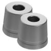 Healeved 2pcs Aluminum Stand for Manual Compact and Shaving Holder -resistant Base for Organizing Men Grooming Essentials view 1