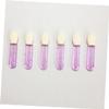 Beaupretty 100PCS Purple Handle Latex Cotton Eyeshadow Brush Set Double-Sided Eye Shadow Applicators for Women Portable Makeup Tools for Eyeshadow and Nail Art view 3
