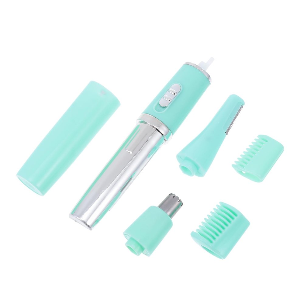 Beaupretty Electric Eyebrow Trimmer Shaver Nose Hair Remover for Women Replacement Heads Multipurpose Facial Hair Remover