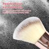 2 Pack Dual-Ended Makeup Brushes - Angled & Round Foundation Brushes for Contouring, Blending - Premium Luxe Hair for Cream, Liquid and Powder Application, Any Look (A2-1 * 2) view 3