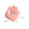 UTHCLO 1PC Portable Wash Bag Cute Cartoon Sanitary Pad Pouch for Stylish and Lightweight Storage Bag with Smooth Zipper for Easy Access for Toiletries and Essentials Pink Bunny view 2