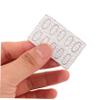 ARTSEWPLY 25pcs Manicure Sand Sheets Nails Pre-Treatment Sandpaper Coarse Grit Double-Sided Nail File view 3