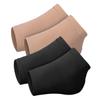 LOLIPPYY Silicone Heel Socks 2 Pairs Moisturizing Sleeves for Dry Cracked Feet Reusable and Washable Foot Covers for Men and Women Toeless Design view 1