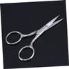 BATHVEVE Stainless Steel Eyebrow Scissors Set 6 Pcs Mini Facial Hair Trimmers for Women Portable Small Scissors for Home Use Precision Cutting Tools view 3