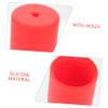Beaupretty Cooling Silicone Face Roller Portable Ice Face Massage Tool for Skin Care Alleviates Puffiness and Dark Circles Durable and Skin Friendly Present for Moms and Loved Ones view 3