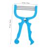 DEARMAMY Manual Facial Hair Remover Spring Tool for Women Portable Epilator for Face Hair Removal Compact Beauty Trimmer for Dermaplaning view 2