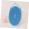 WRITWAA Double-Sided Silicone Body Scrubber 2pcs Soft Bath Brush Hook for Hair Washing and Exfoliating for Shower and Sensitive Skin Care view 3