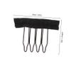 HAKIDZEL 30PCS Wide Tooth Wig Combs with Clips for Making Wig Caps Sturdy Hair Clips for Crafting Hairpieces view 2