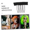 HAKIDZEL 30PCS Wide Tooth Wig Combs with Clips for Making Wig Caps Sturdy Hair Clips for Crafting Hairpieces view 4