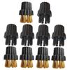 WOFASHPURET 10PCS Steam Cleaner Brush Heads Set Multi-Purpose Household Appliance Cleaning Attachments for Devices view 1